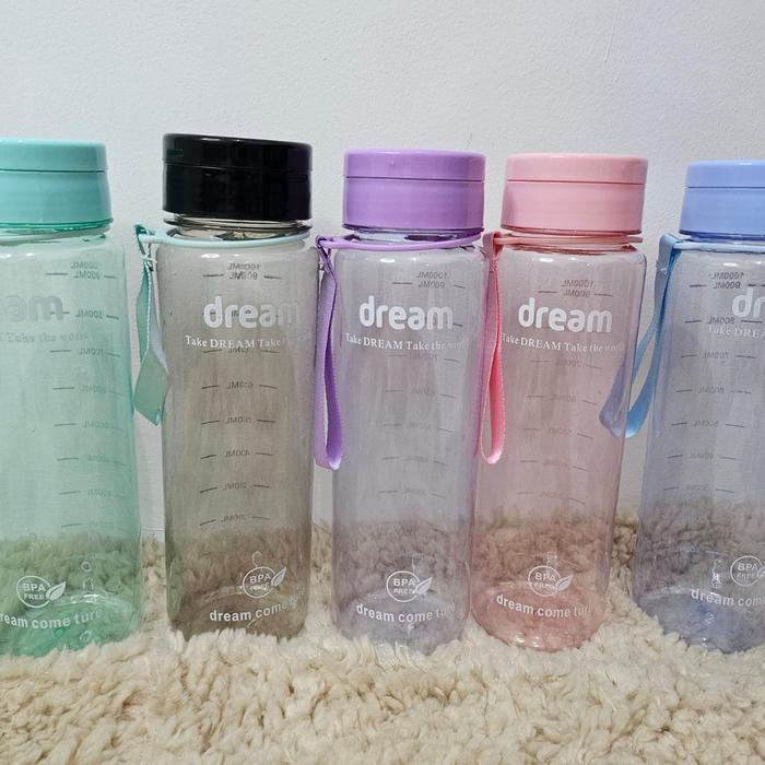 Botol Air Minum My Dream 1 Liter / Botol Air Minum Warna Warni 1 liter BZ 221 Botol Viral