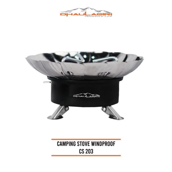 Kompor Camping Windproof Dhaulagiri CS203 - Kompor Kembang CS203 Dhaulagiri Camping Stove Bunga