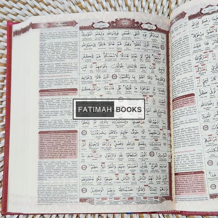 Top Alquran Alfatih B6, Al Quran Tajwid Terjemah Per Kata