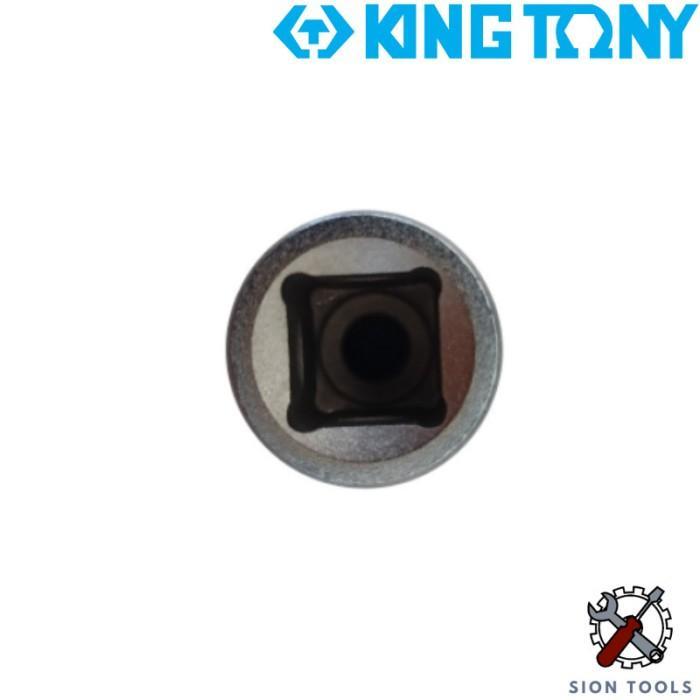 KING TONY 1/2 INCH STAR BIT SOCKET T27 / TORX BIT SOCKET