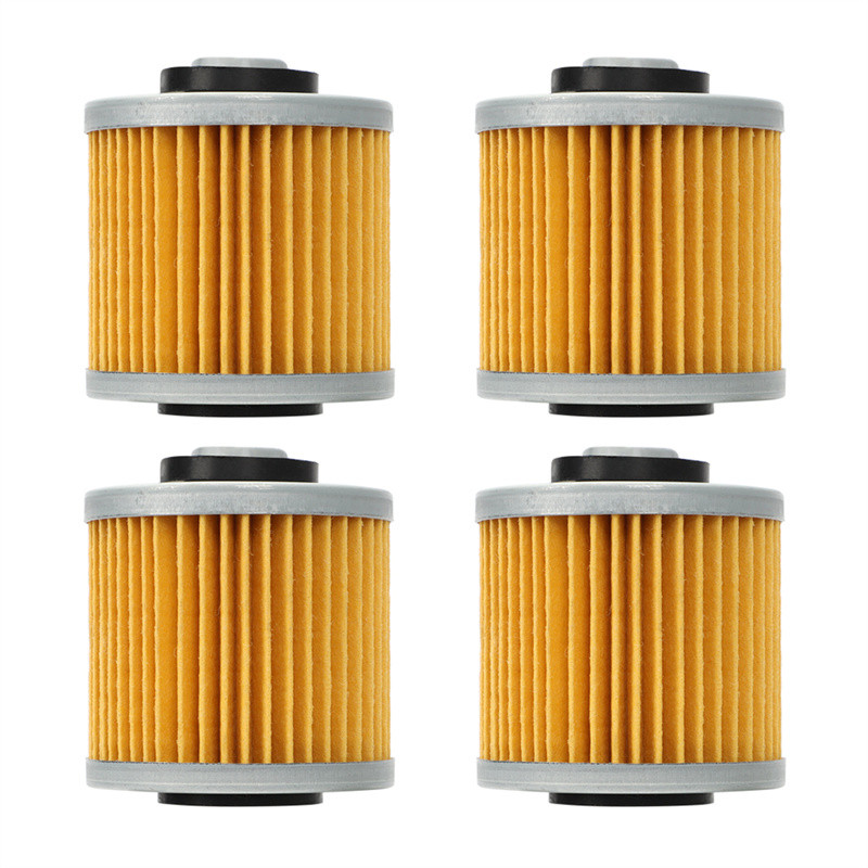 4Pcs Motorcycle Oil Filter for Yamaha XT250 XT400 XT500 XT600 Tenere