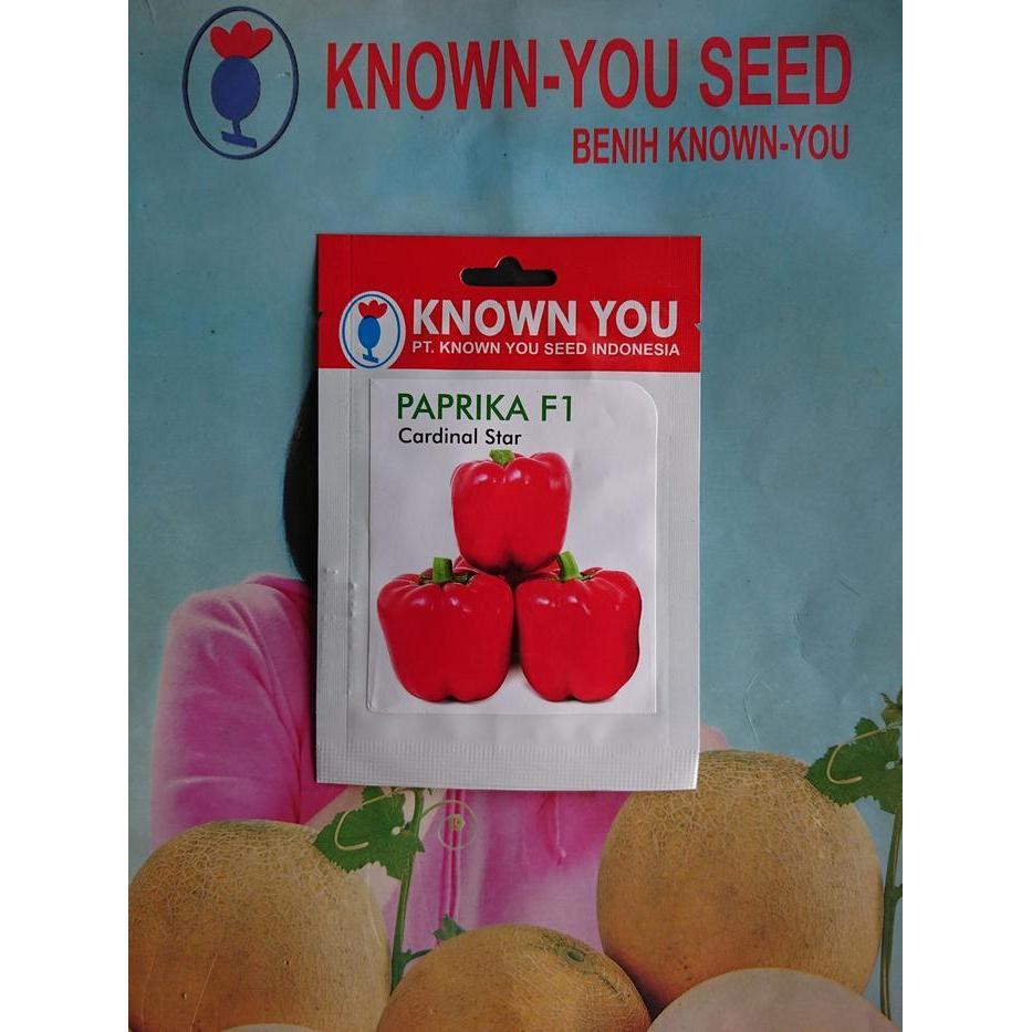 Little_Little_ Benih Bibit Paprika Merah Cardinal Star