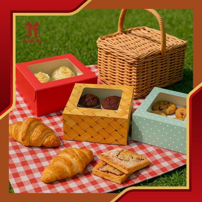 Dus Kue / Kotak Kue / Box Kue / Kotak Nasi / Box Nasi / Kotak Mika