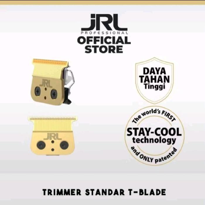 Jrl blade trimmer mata pisau trimmer Jrl Original warna Gold tahan panas Kumis Jenggot