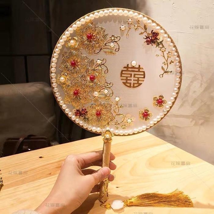 Sale- Custom Chinese Fan / Hairpiece
