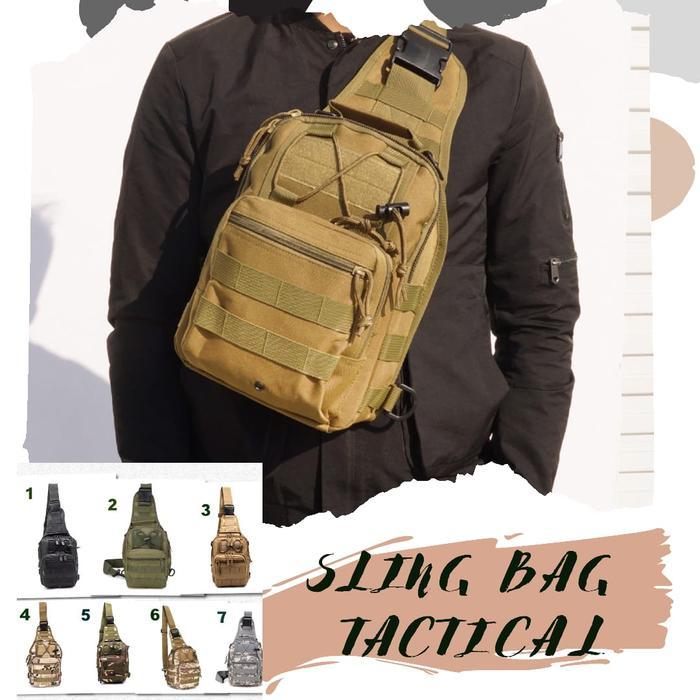 New Tas Import / Tas Selempang Tactical / Tas Selempang Army