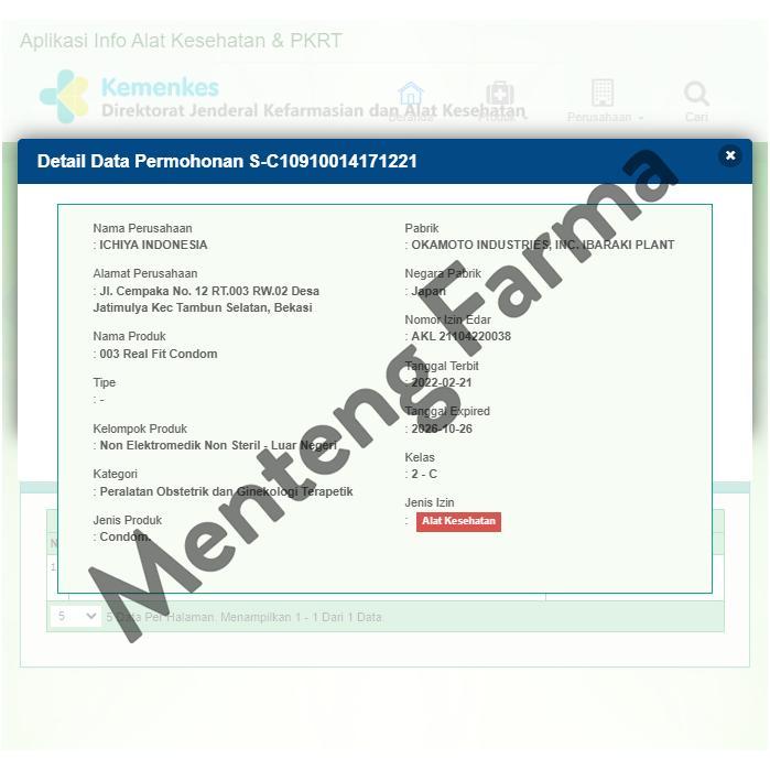 Xoticxquisite Kondom Okamoto 003 Real Fit 3 Pcs