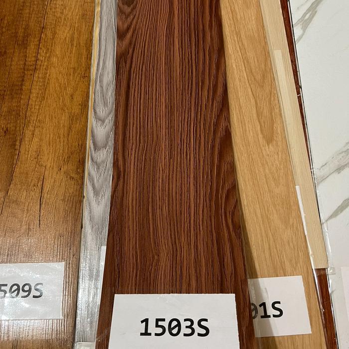 N3W Lantai Vinyl kayu / Vynil lantai ukuran 91,4 x 15,2 tebal 2mm