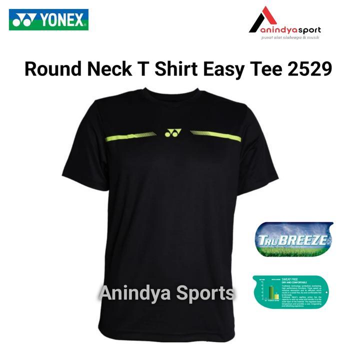 Kaos Badminton Yonex Original Round Neck T Shirt Easy Tee 2529