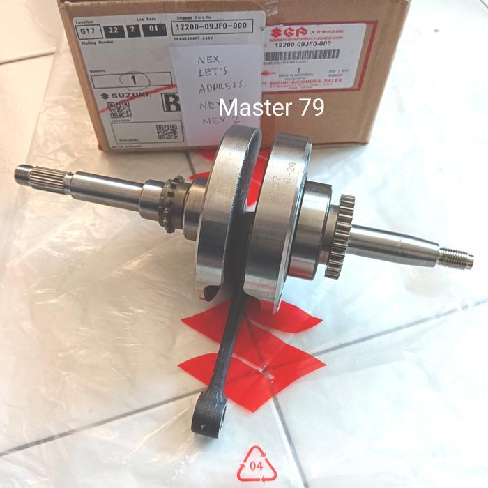 Crankshaft Kruk As Address Original Suzuki Sgp