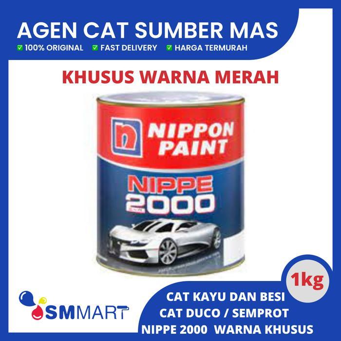 CAT DUCO NIPPE 2000 WARNA GOLD BRONZE BRASS 1KG HEMAT