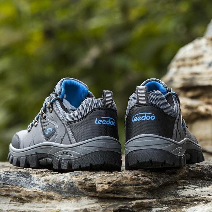 Leedoo Sepatu Hiking / Sepatu Gunung Sepatu Outdoor Pria Antiselip MH202
