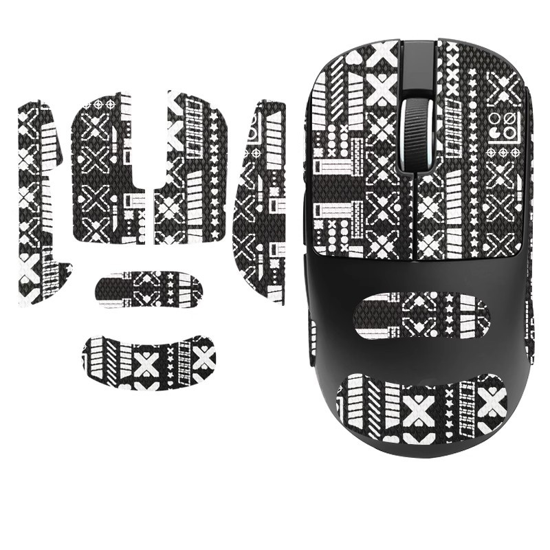 1 Set Mouse Anti Slip Sticker For MCHOSE L7 / L7 PRO Ultra Non-Slip Anti Sweat Tape Stickers