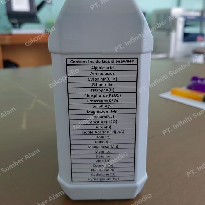 Pupuk Organik Cair Seaweed 1 liter Harga