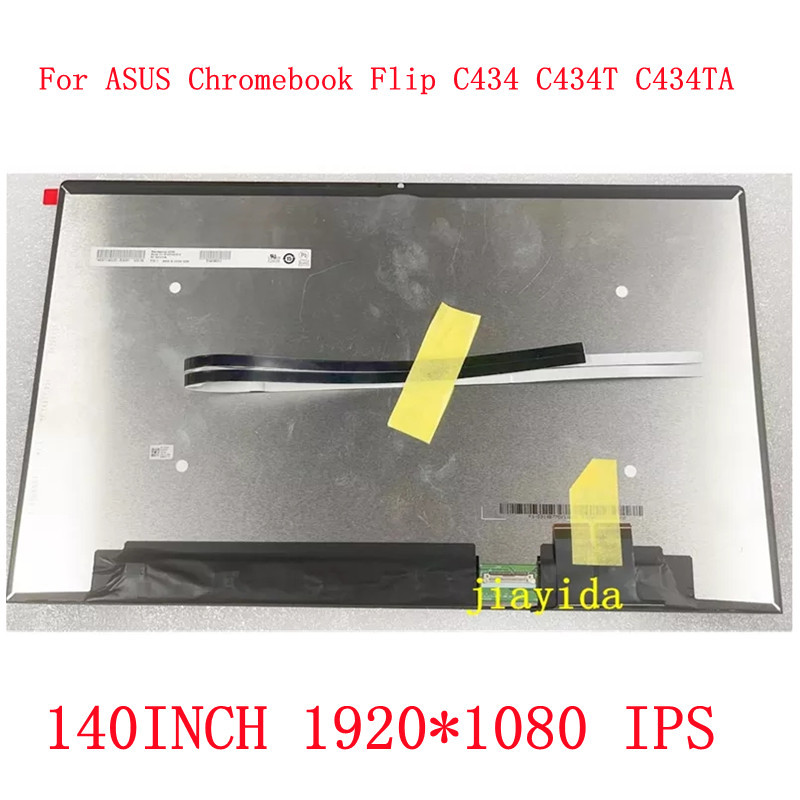 ORIGINAL For ASUS Chromebook Flip C434 C434T C434TA LCD Touch Screen Digitizer Glass Assembly