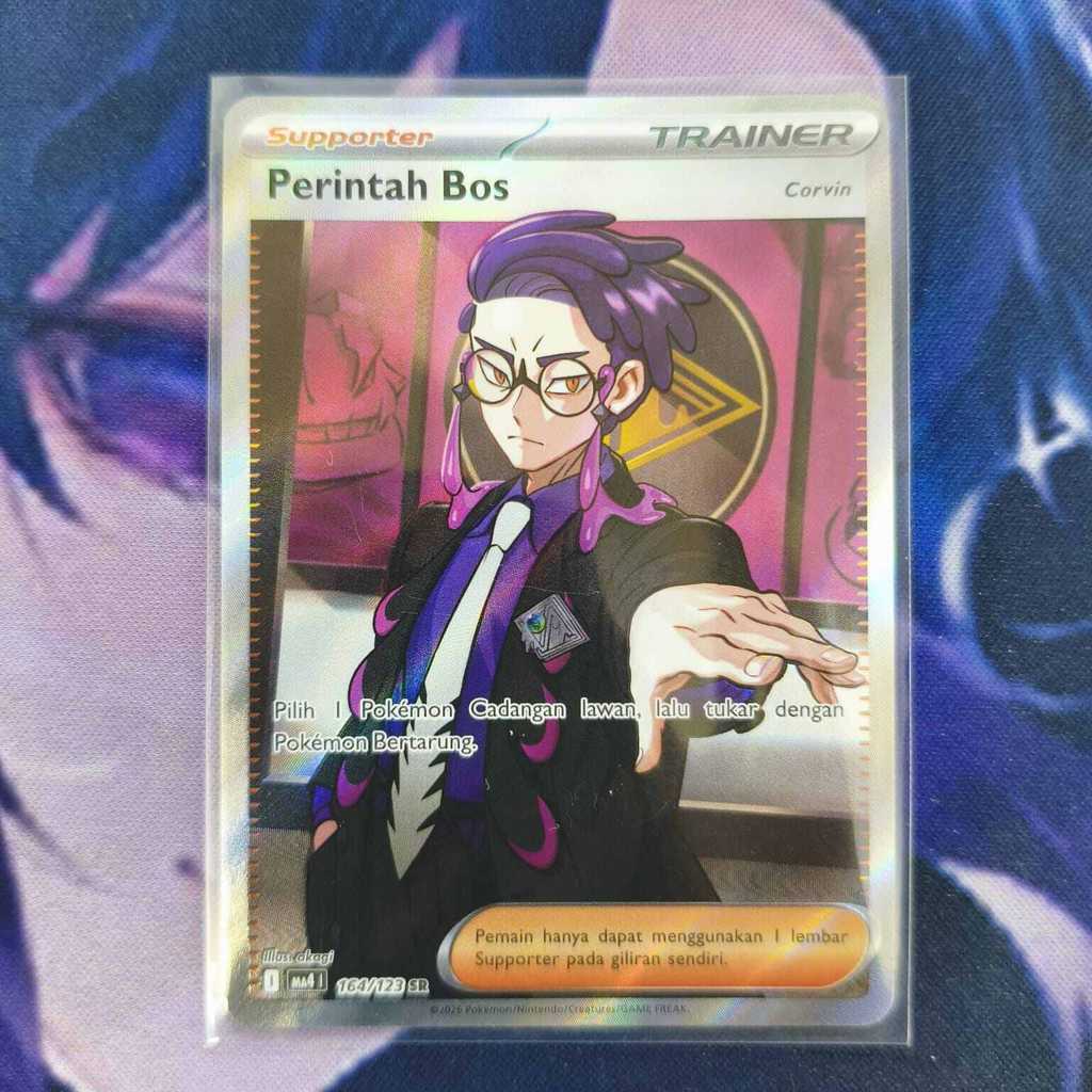 pokemon (ID) Perintah Bos (Corvin) - MA4 164/123 - SR