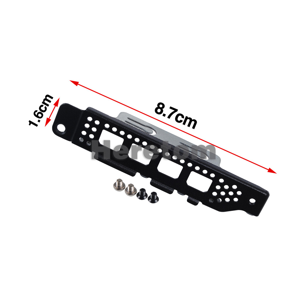 Low Profile Bracket for Lenovo Tiny5 6 7 8 9 NVIDIA Quadro P620 P1000 T1000 P600 Graphic Video Card