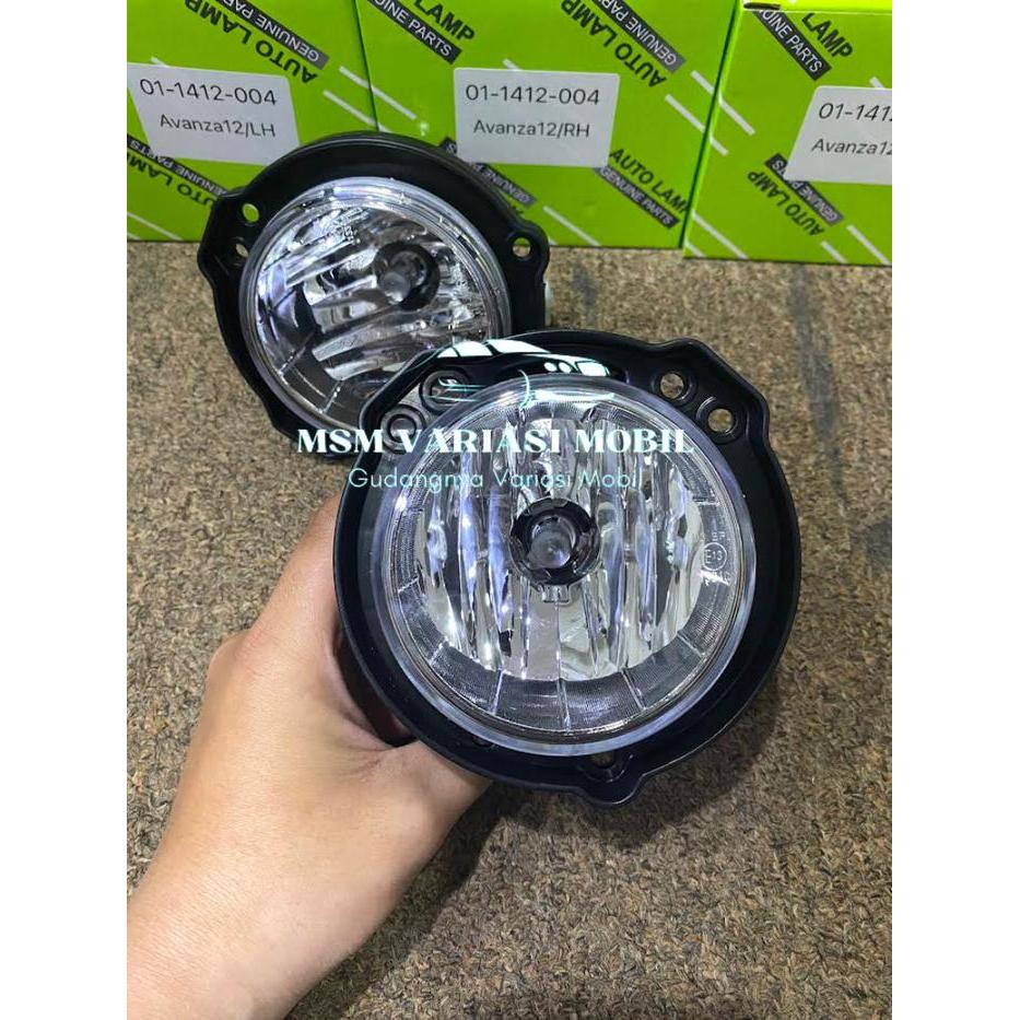 Foglamp Toyota All New Avanza Lengkap Dengan Bohlamnya