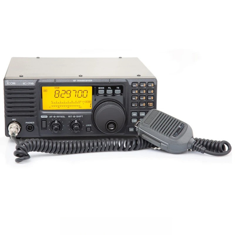 Compact Mobile Radio Long Range Walkie Talkie Marine Car Radio ICOM IC-718 HF ALL BAND TRANSCEIVER