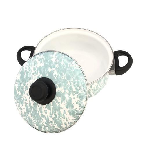 Kedaung Panci Besar Dutch Oven Doreng 20 Cm - Biru