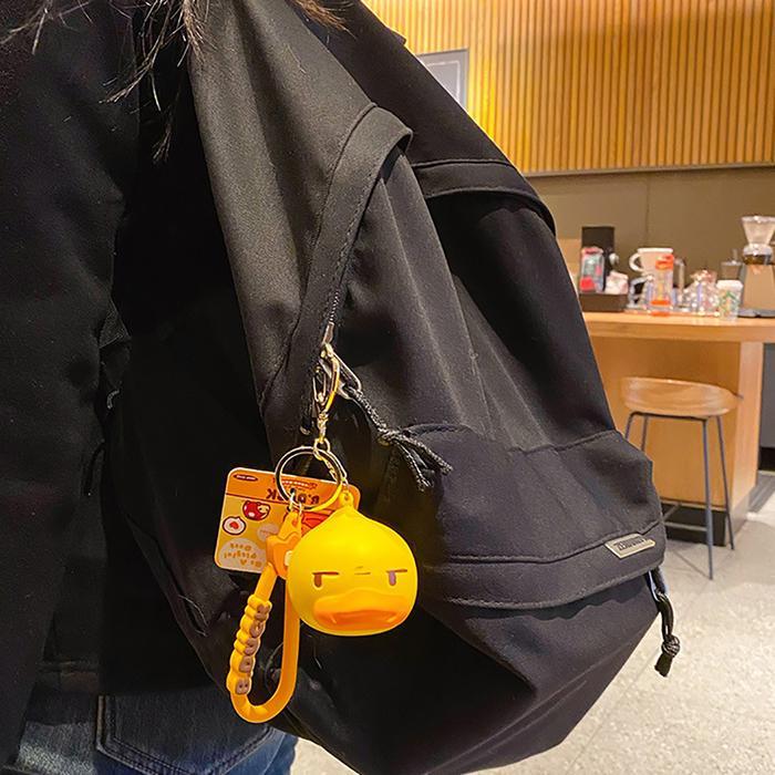 Tokkado B.Duck Squishy Keychain Bag Charm Gantungan Tas Kunci Original Bebek Lucu