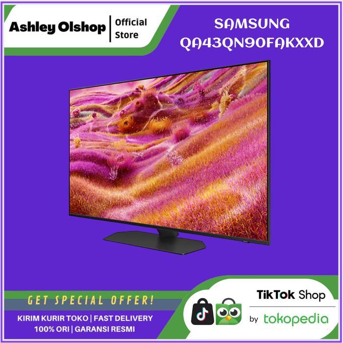 TV Samsung Samsung Neo QLED 43 Inch QN90F 4K Smart TV Samsung 43QN90F Pengganti 43QN90D43 Inch