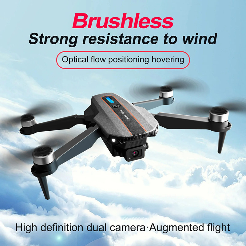 S91 EVO Drone 4K HD Dual Camera Obstacle Avoidance Aircraft 5G Wifi FPV Folding Brushless Wide Angle