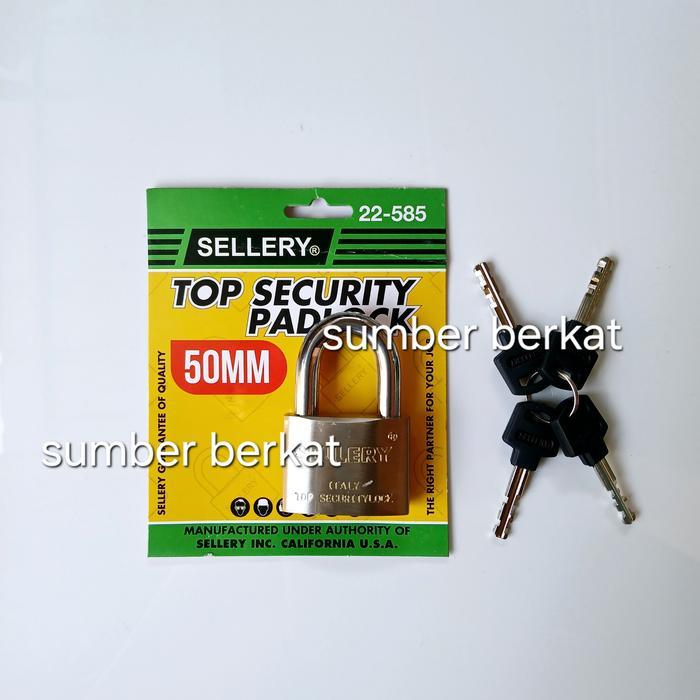 GEMBOK SELLERY 50MM PENDEK , GEMBOK SELLERY 50 MM PENDEK SELLERY