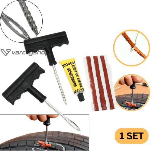 "New" F23 Alat Tambal Ban Tubeless Set Tubless Tambal Ban Mobil Ban Motor