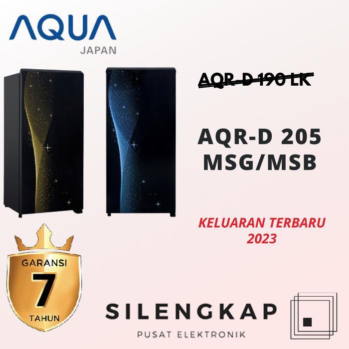 Kulkas 1 Pintu Aqua D 190 LB/LK Garansi Resmi