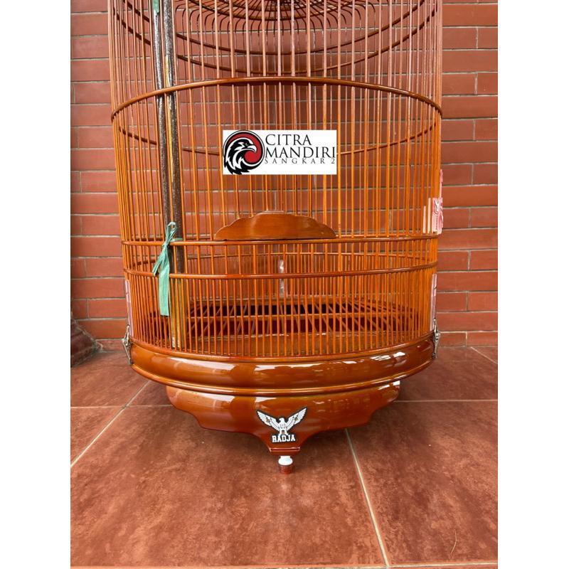 Sangkar Kandang Burung Murai No 2 Radja PVC Natural Terbaru Original Asli