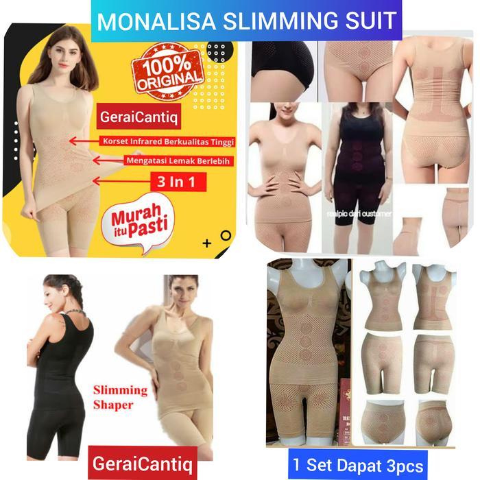 MONALISA SLIMMING SUIT ORIGINAL - KORSET PELANGSING BADAN