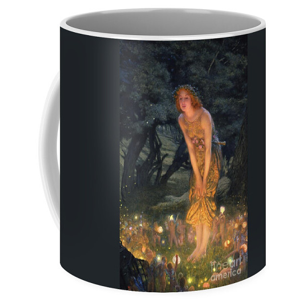 Mug Kopi Malam Pertengahan Musim Panas Midsummer Eve Coffee Mug