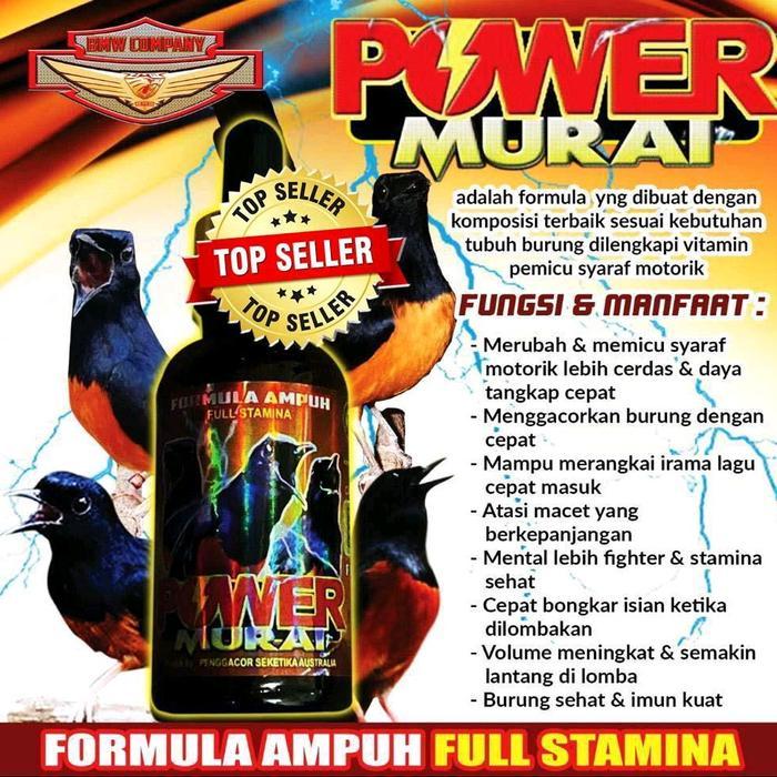 Phoenix Aviary - Power Murai Juara Suplemen Penggacor Burung Seketika Vitamin Suplemen Burung Murai