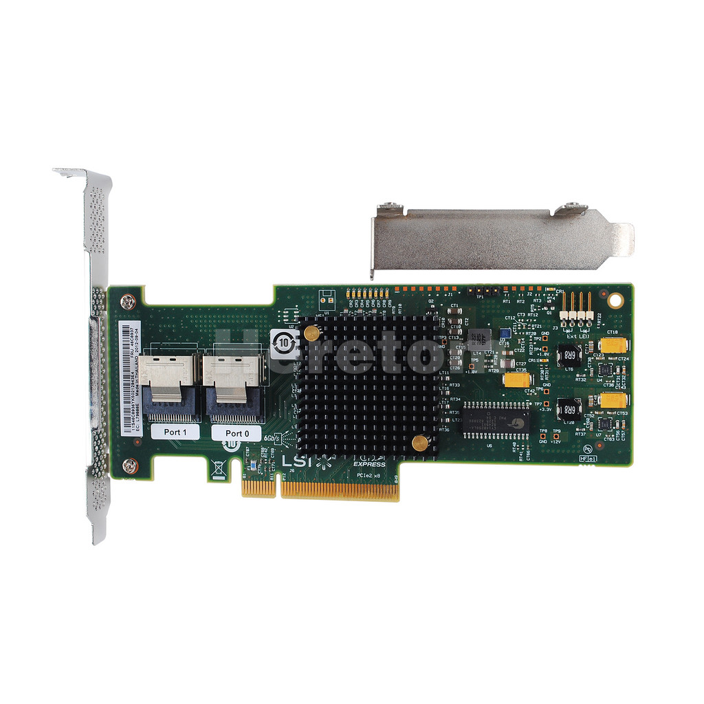 STOK TERBATAS  LSI 9200-8i IBM M1015 IT Mode 6Gbps SAS HBA RAID Controller Card FW:P20 ZFS FreeNAS u