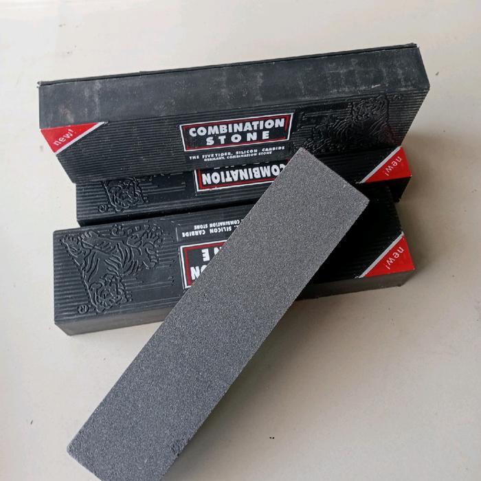Batu asah cap 5 tiger import teknologi German - batu asah serbaguna Pisau Knife Dapur