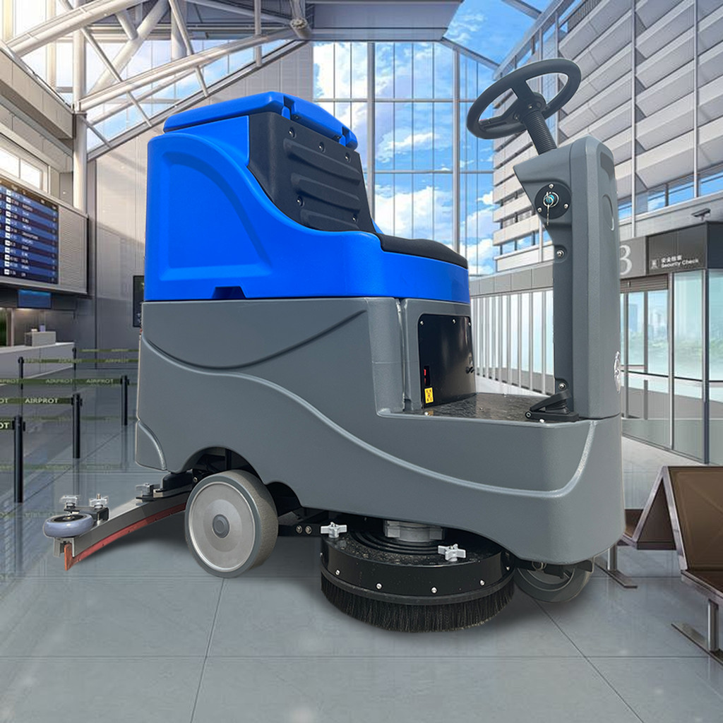 Commercial floor washing machine Industrial floor washing machine in the floor washing machine