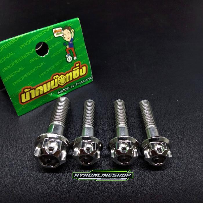 Probolt Stainless Baut Dudukan Knalpot Kenalpot Mio Sporty Mio Smile