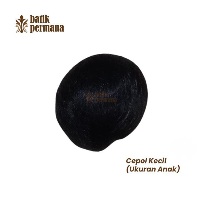 Sanggul cepol anak ukuran kecil