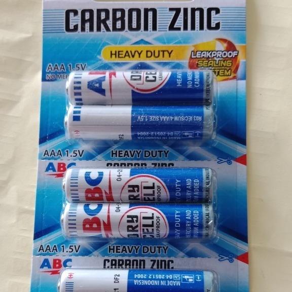 N3W [2PCS] ABC AAA Biru 1.5V / Battery AAA GROSIR