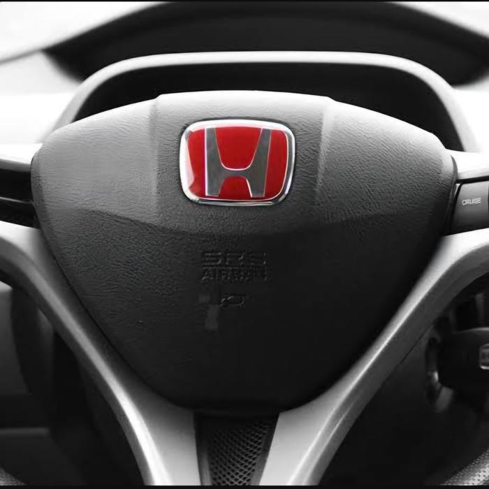 Emblem Stir Red Merah Type R Honda Jazz Freed Crz Odyssey Crv