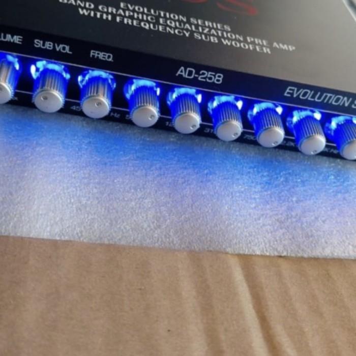Pre amp parametrik equalizer ads ad 258