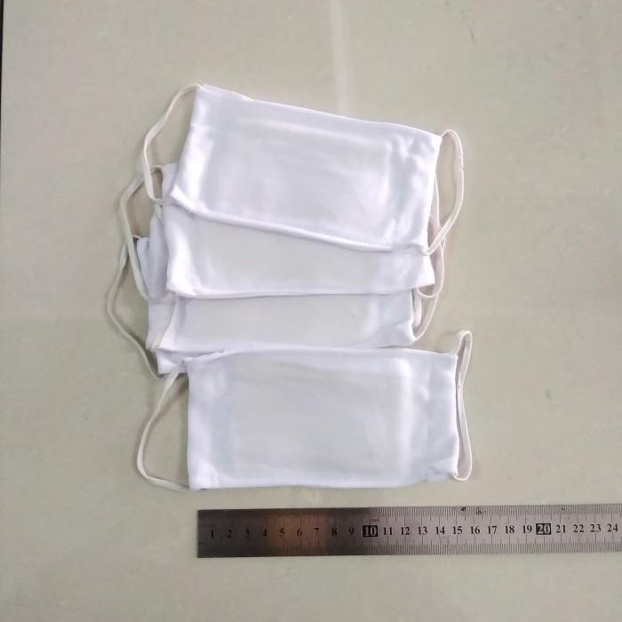 MASKER KAIN KAOS + BUSA / MASKER TUKANG (NON MEDIS)
