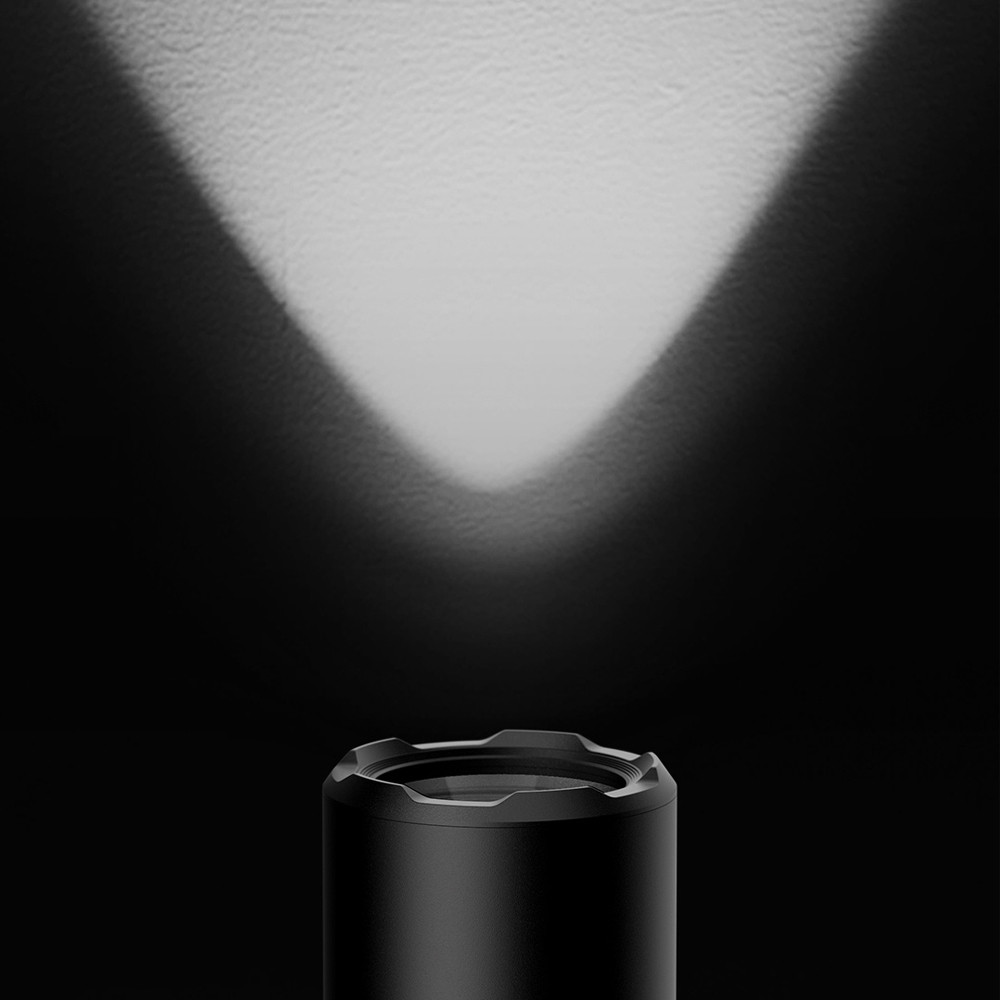 MIJIA Multi Function Flashlight 240m Long-Range Beam 1000Lm Main Light + Side Light SOS