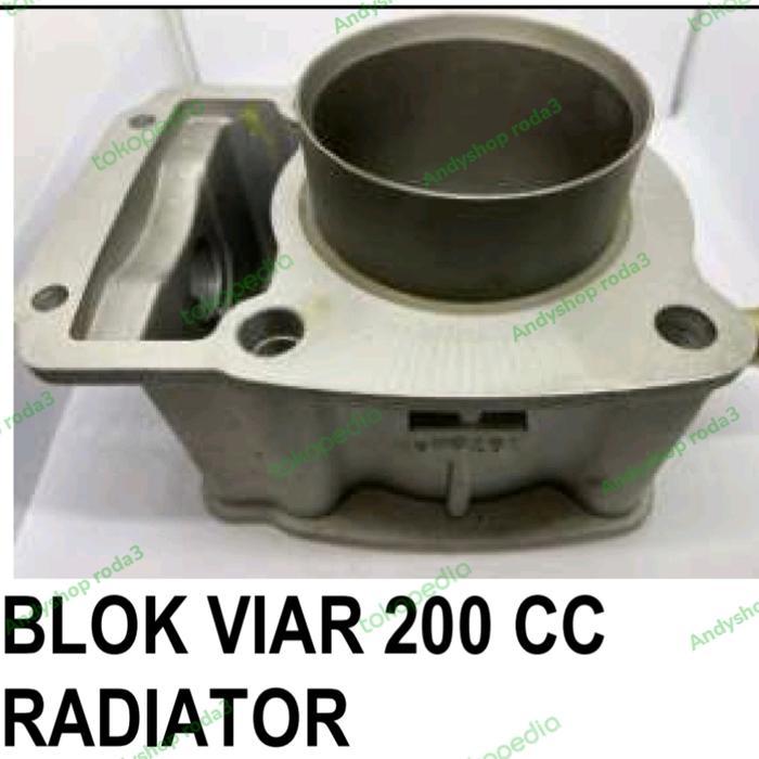 Cylinder Blok / Blok Seher Viar Karya 200Cc Original Viar