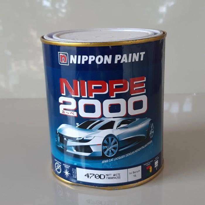 cat besi nippon nippe 2000 (hitam/hitam doff/putih/putih doff) 1kg TERBARU