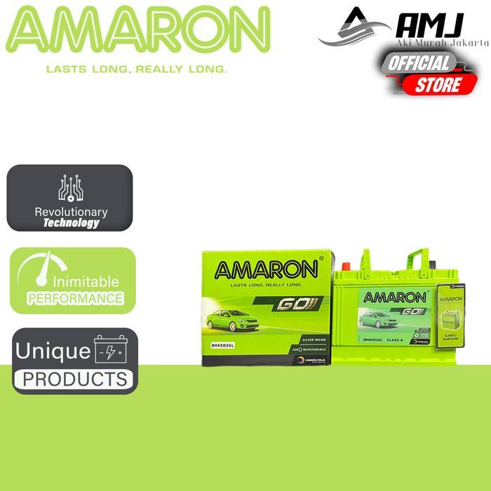 AMARON GO AKI MOBIL TOYOTA HARRIER NS70L / 65D26L - 65AH AKI KERING