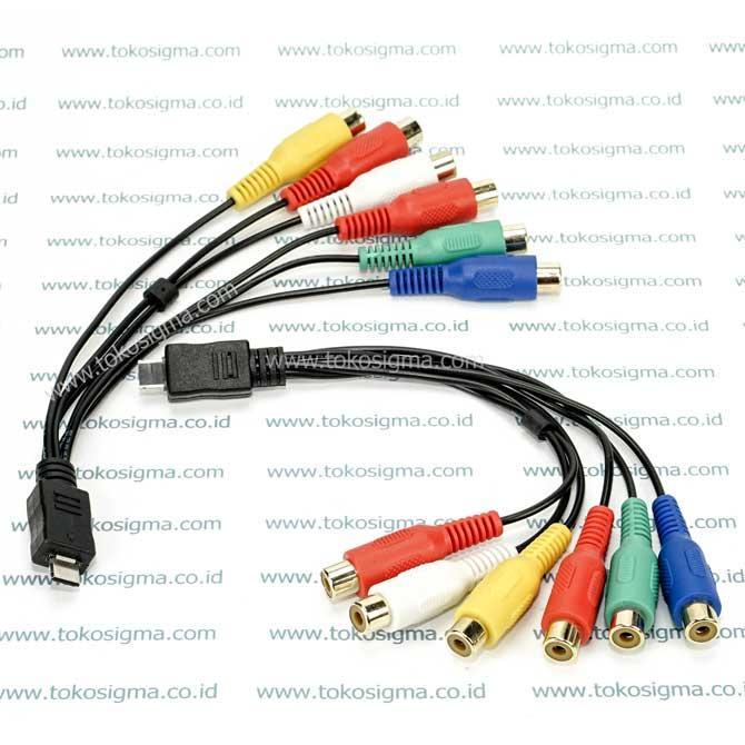 Kabel Input Av Ypbpr Cvbs Ezcap 284