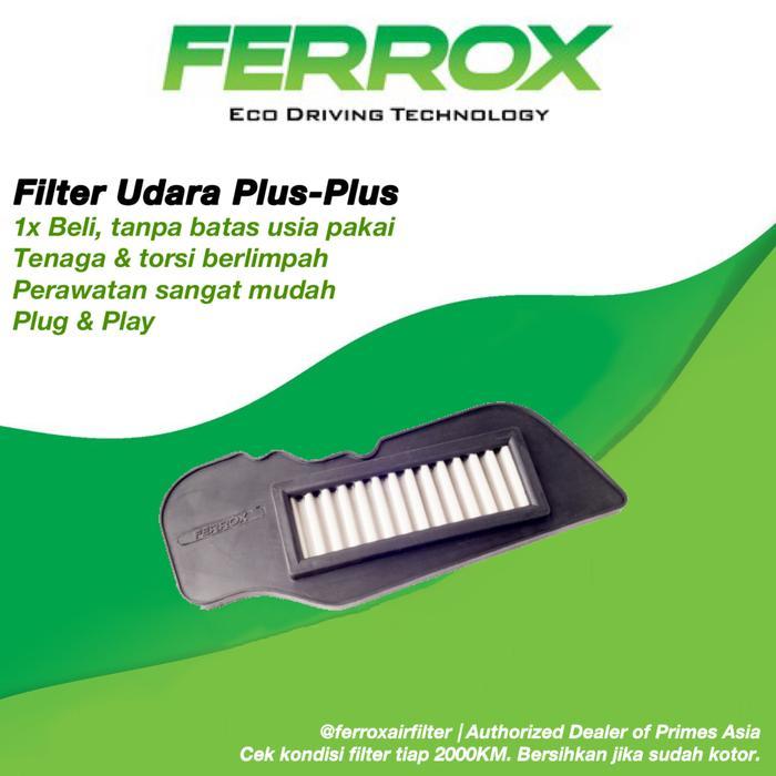 FERROX FILTER UDARA YAMAHA FINO 125 BLUECORE