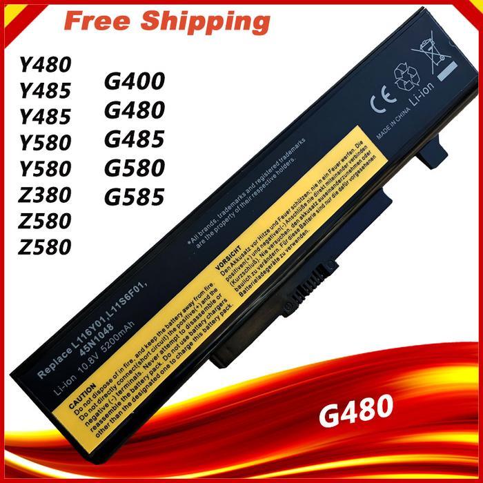 Baterai for Lenovo G500 G505 G510 G580 G710 G580A G700 G710AT G585 G580Y480 Y580 Z480 Z580 Z585 L11L